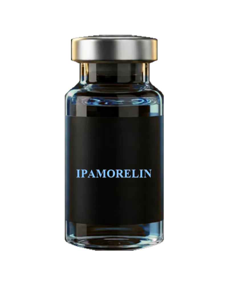 Illustrative vial labelled Ipamorelin