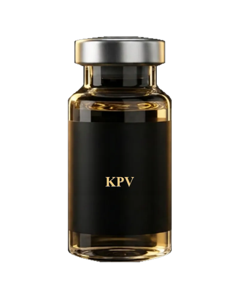 Illustrative vial labelled KPV