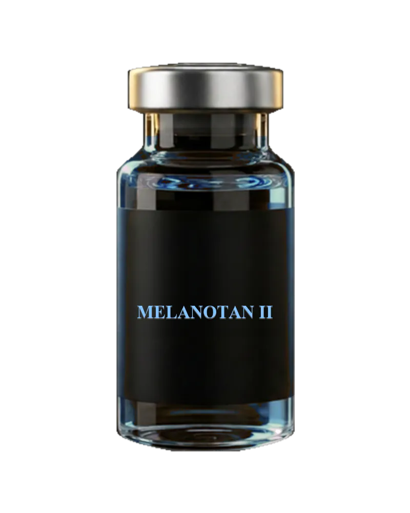 Illustrative vial labelled Melanotan II