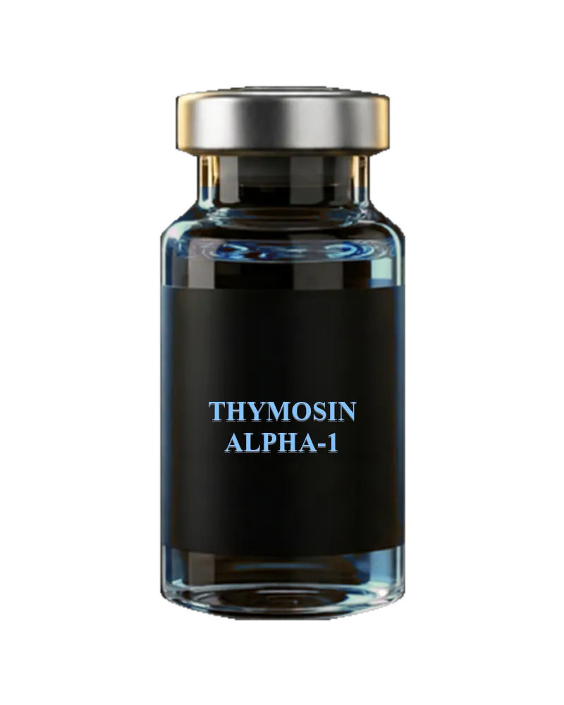 Illustrative vial labelled Thymosin alpha-1